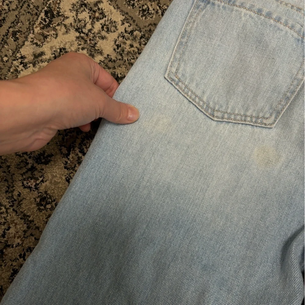 Old navy high-rise slouchy-straight jeans